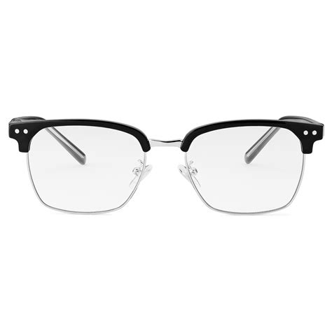 Blue Light Blocking Browline Glasses In Stock Fawler