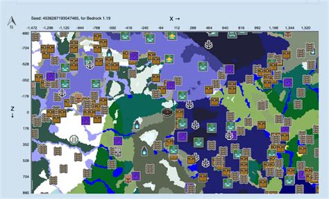 Mc Bedrock Seed Map - Carola Ammamaria