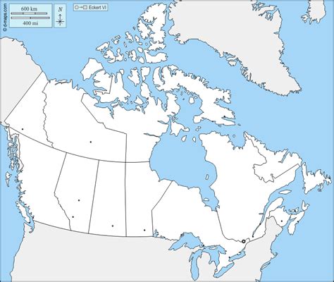Canada D Free Map Free Blank Map Free Outline Map Free
