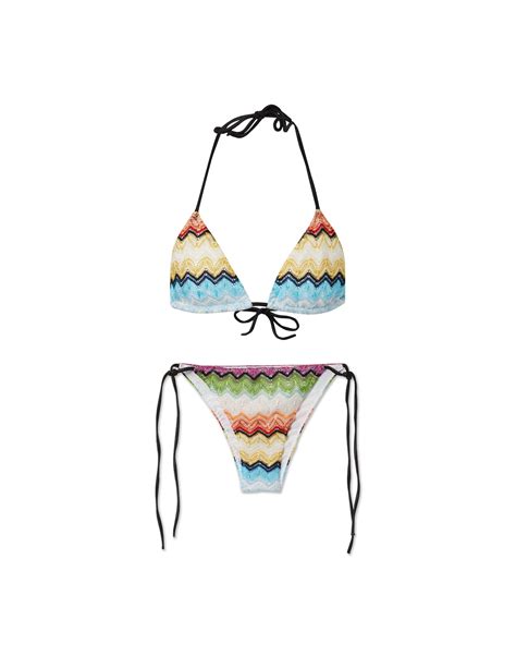 Shop Missoni Triangle Bikini Set Multi On Rinascente