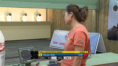 10m Womens Air Pistol Final Granada 2013 Issf World Cup In All