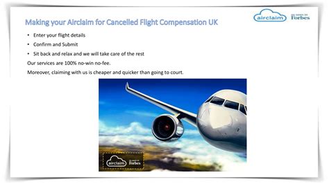 PPT Want Cancelled Flight Compensation Airclaim Can Help PowerPoint