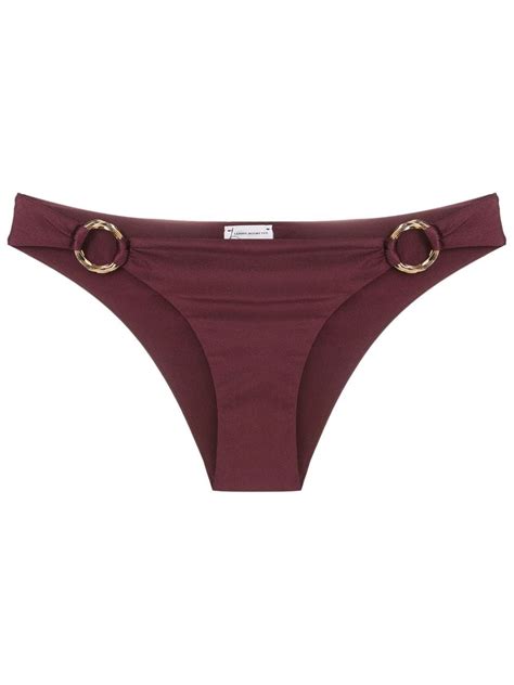 Lenny Niemeyer Bikini Mit Ring Rot Farfetch De