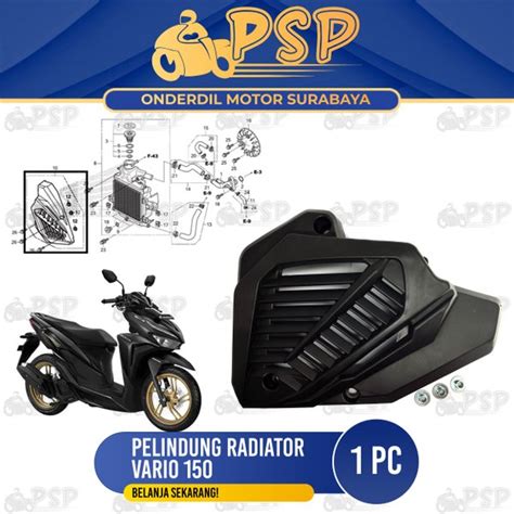 Jual Pelindung Cover Pengaman Radiator Vario 150 2015 2022 And Vario 125 Led 2017 2022 Di