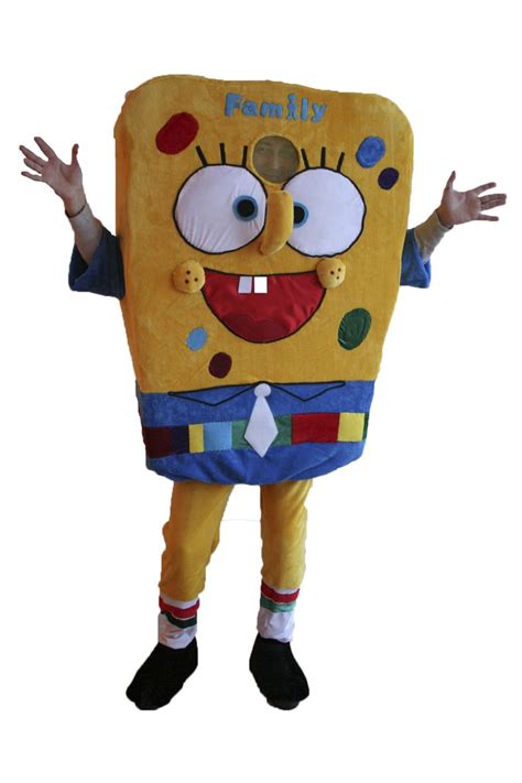 Sponge Bob Mascot Costume By Oneandonlycostumes On Etsy With Images Mascot Costumes