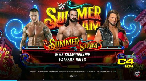 WWE 2K23 Randy Orton Vs Drew McIntyre Vs AJ Styles YouTube