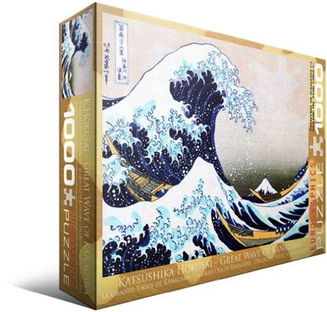 Great Wave Kanagawa By Hokusai Piece Puzzle Eurographics