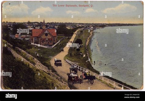 Postcard Featuring An Historical Scene Of The Lower Esplanade In