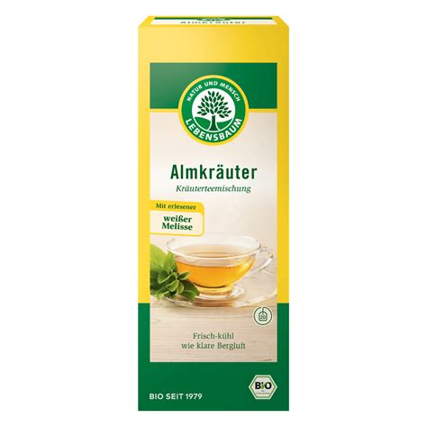 Bio Almkräuter Tee von Lebensbaum bei greenist de