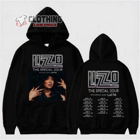 Lizzo Special Tour 2023 Concert Merch Lizzo The Special Tour With ...