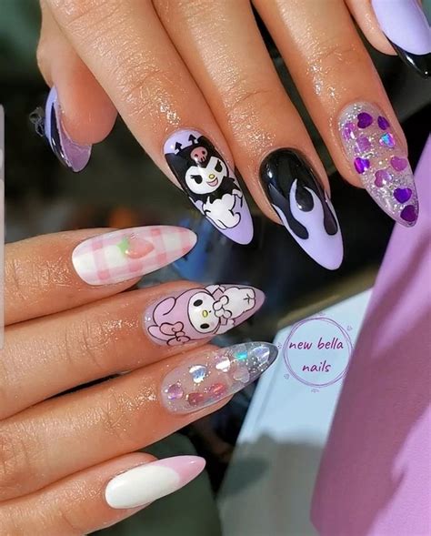 Uñas De Hello Kitty Kuromi Artofit