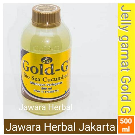 Jual Gold G Jelly Gamat Gold G Bio Sea Cucumber 500 Ml And 320 Ml