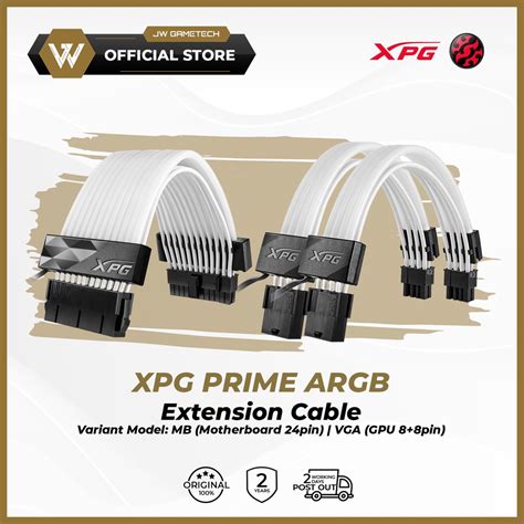 Xpg Prime Argb Extension Cables Mb Motherboard Pin Vga Gpu