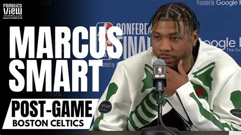 Marcus Smart Reacts To Boston Celtics Dropping Game 1 Of ECF Vs Miami