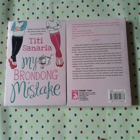 Jual Novel My Brondong Mistake By Titi Sanaria Shopee Indonesia