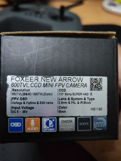 Foxeer Arrow Hs Fpv Ccd Camera Photography Drones On Carousell