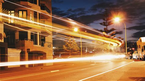 Images Gratuites Lumière Route Circulation Nuit Dépasser Paysage