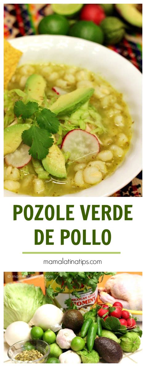 Receta De Pozole Verde De Pollo Mama Latina Tips