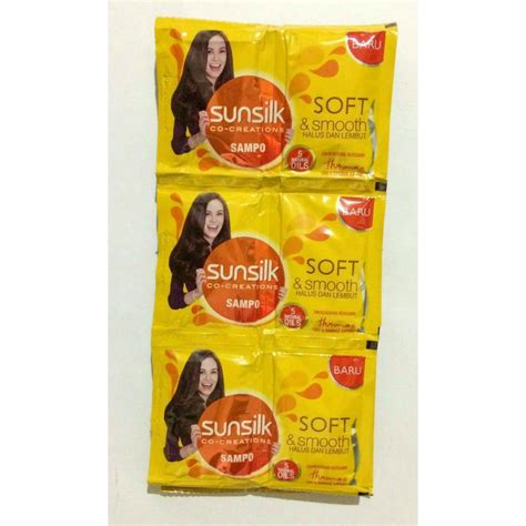 SUNSILK SHAMPO SACHET KUNING PANGLIMA JUAL BELI ONLINE