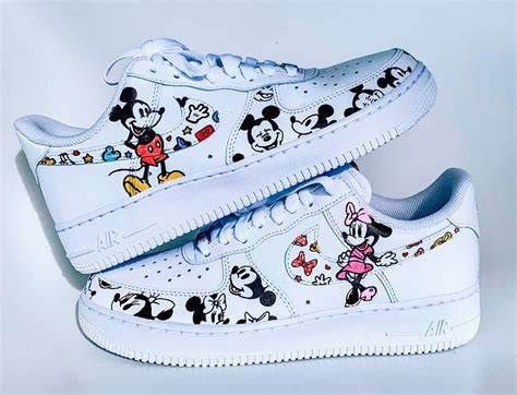 Mickey Mouse Custom Air Force 1 Us Women S 13 5 Artofit