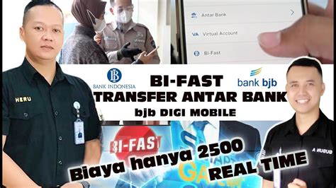 TRANSFER ANTAR BANK BI FAST Bank Bjb DIGI MOBILE YouTube