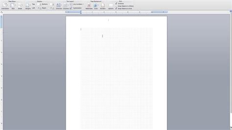 Gridlines In Ms Word Youtube