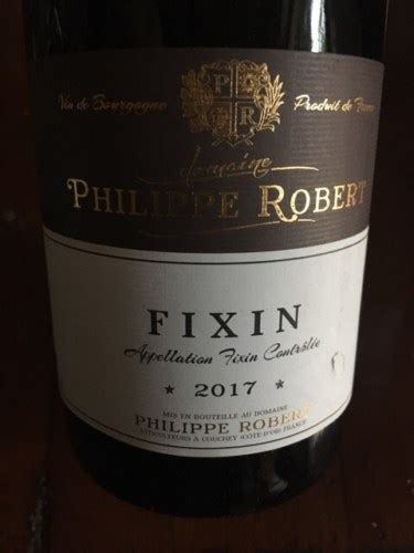 Philippe Robert Fixin Vivino Us