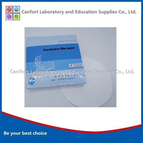 Ashless Quantitative Filter Paper Φ12 5cm