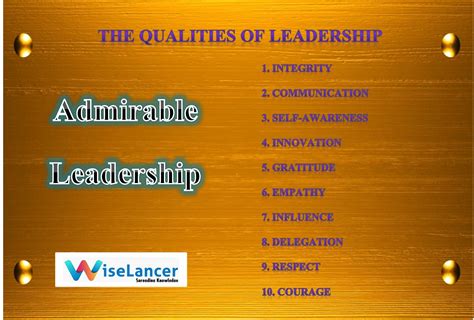 Start Of New Era And Leadership Qualities In And Beyond Wiselancer