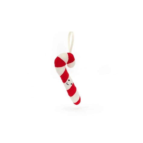 Jellycat Festive Folly Knuffel Candy Cane Hoge Ramen