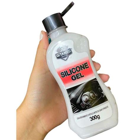 Silicone Gel Para Couro E Painel De Carro 300g GITANES Pretinho