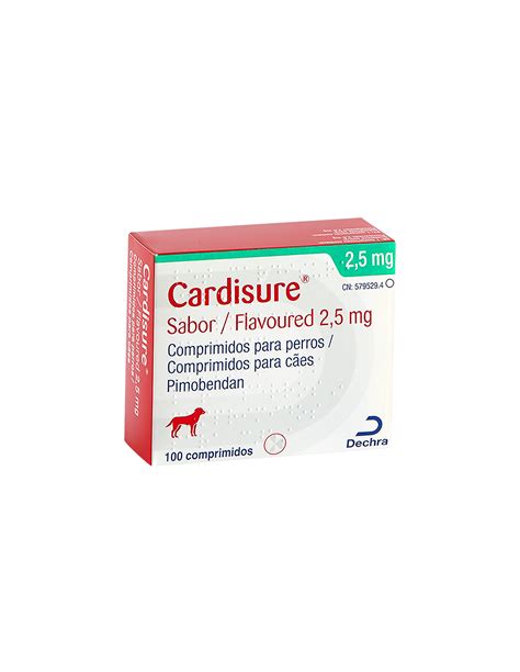 Cardisure Sabor 25 Mg 100 Comprimidos De Dechra