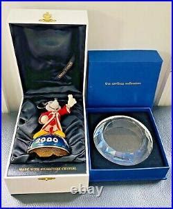 Swarovski Disney Arribas Mickey Mouse Sorcerer Limited Edition Mib