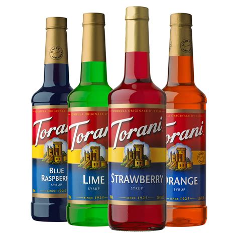 Snapklik.com : Torani Syrup Variety Pack, Soda Flavors, 25.4 Ounces