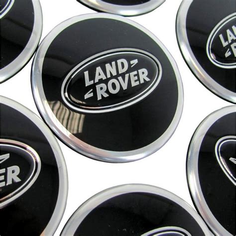 Land Rover New Style LAND ROVER Alloy Wheel Center Caps 4pcs