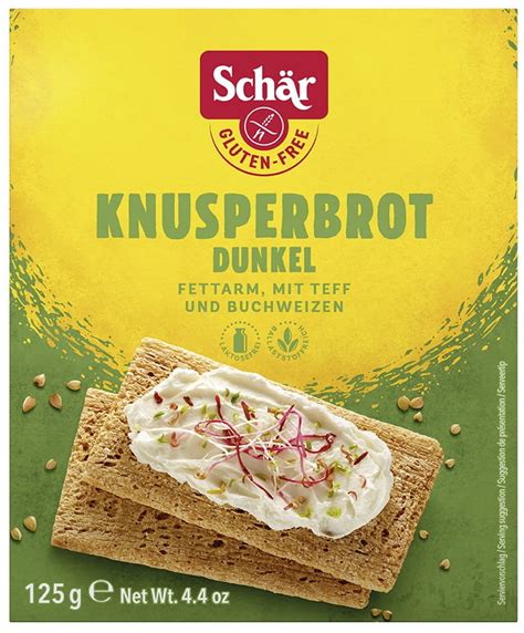 Pieczywo Chrupkie Ciemne Bezglutenowe Knusperbrot Dunkel G Sch R