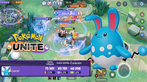 Azumarill Imparable La Nueva Mejor Build De Azumarill Pokemon Unite Temporara 7 Youtube