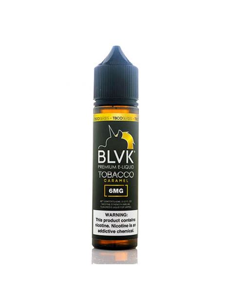 Caramel Tobacco Salt BLVK Unicorn E Juice E Liquids