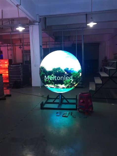 Smd P Indoor Full Color Sphere Led Display Curved Led Panel Ball Shaped