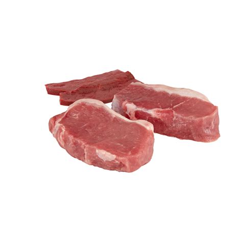 Fresh Pork Steak Cut Out Isolated Transparent Background 26852822 Png