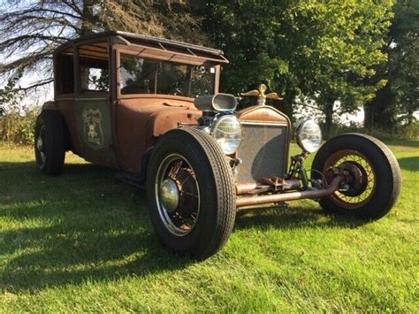 1927 Ford Model T Tudor Sedan Rat Rod Hot Rod For Sale Photos