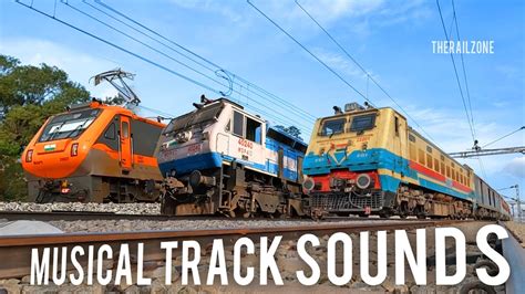 25 In 1 Train Track Sounds Train Videos Indian Railways YouTube