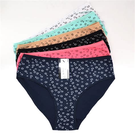 Buy 2xl 3xl 4xl 6pcs New Womens Cotton Briefs Sexy