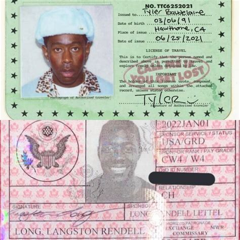 THE INFAMOUS LANGSTON ID FINALLY REVEALED : r/tylerthecreator