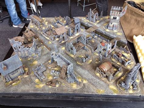 Mordheim Terrain Board Miniature Games Wargaming Terrain Wargaming