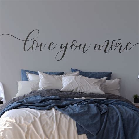 Love You Wall Decal Etsy