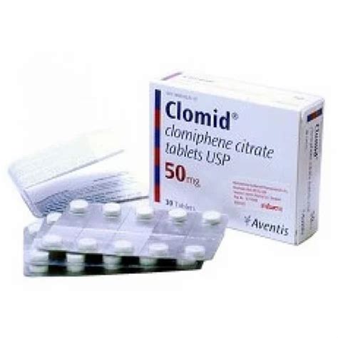 Clomid Clomiphene Citrate Tablets Usp For Clinic Hospital Dosage