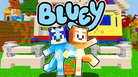 Bluey Minecraft Skin Rbluey