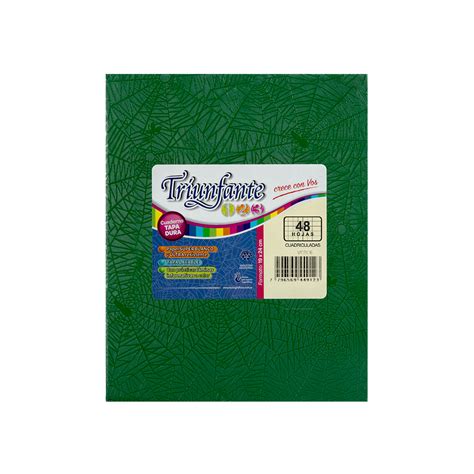 Cuaderno Triunfante T D X Hc N Verde Comercial Suma