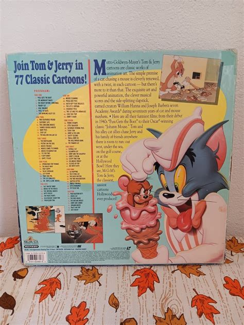 Tested The Art Of Tom And Jerry Vol 1 Laserdisc 5 Disc Set Original Cartoons 27616268266 Ebay